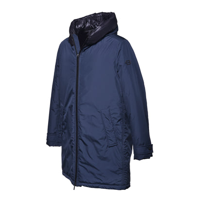 Veste en nylon bleu marine