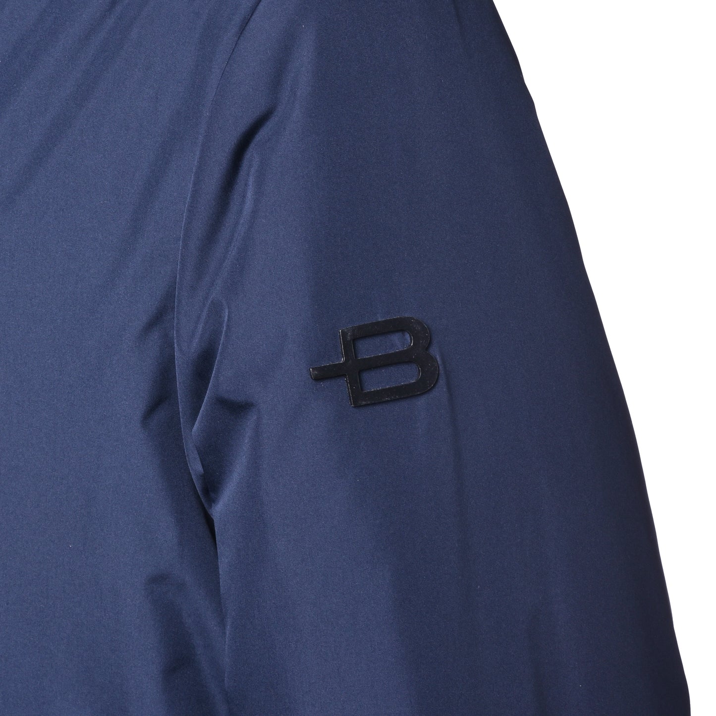 Veste en nylon bleu marine