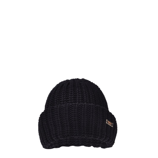 Bonnet en laine noire