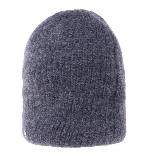 Bonnet en mohair anthracite