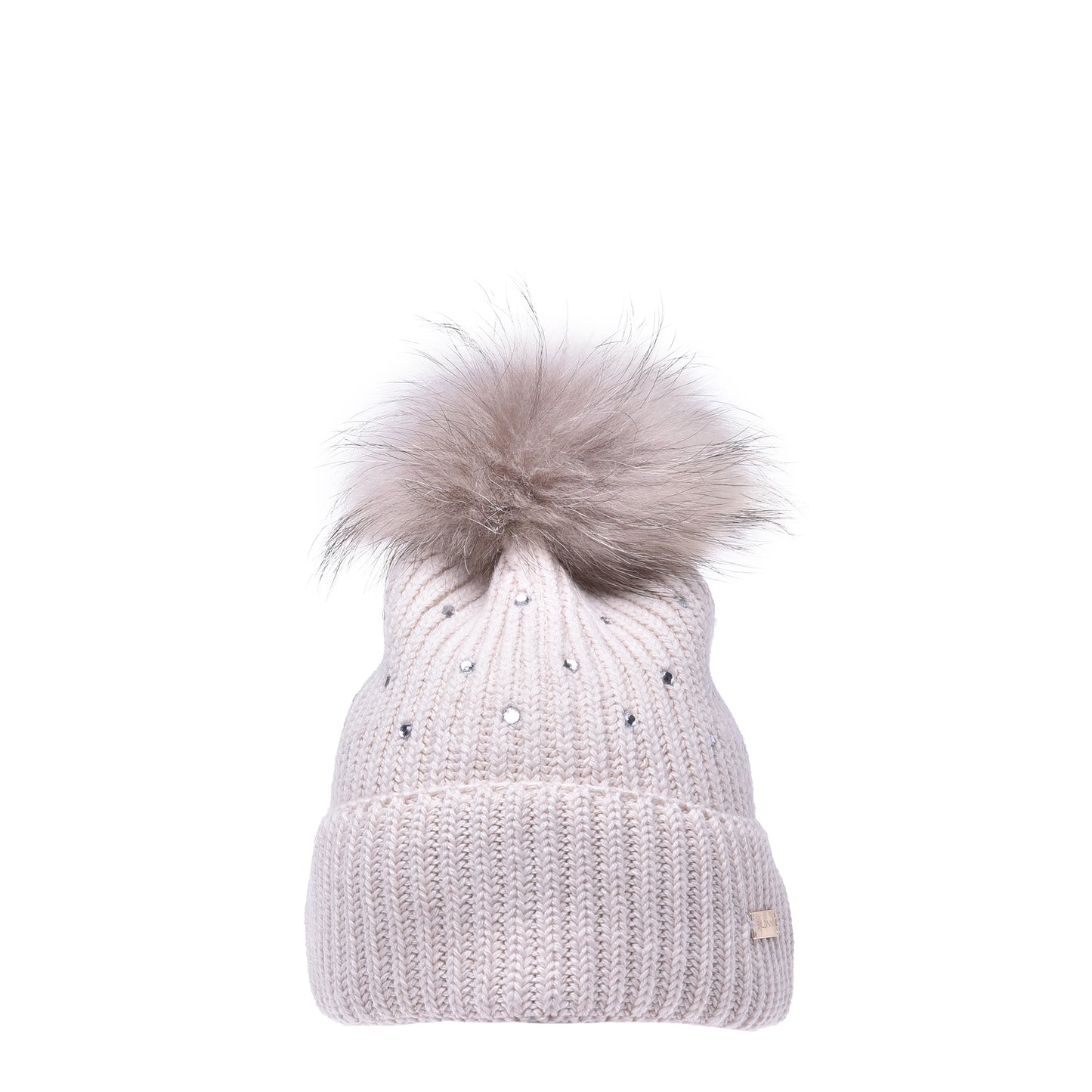 Bonnet en laine vanille