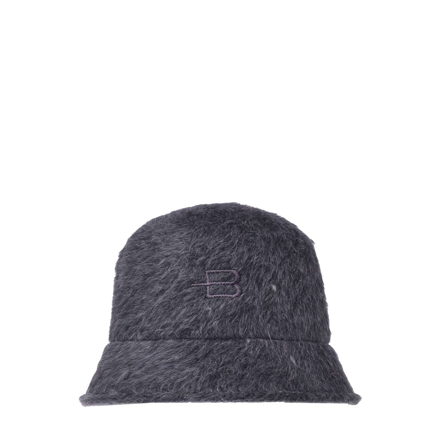 Bob en laine angora anthracite