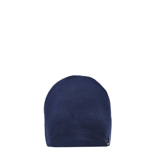 Bonnet bleu réversible