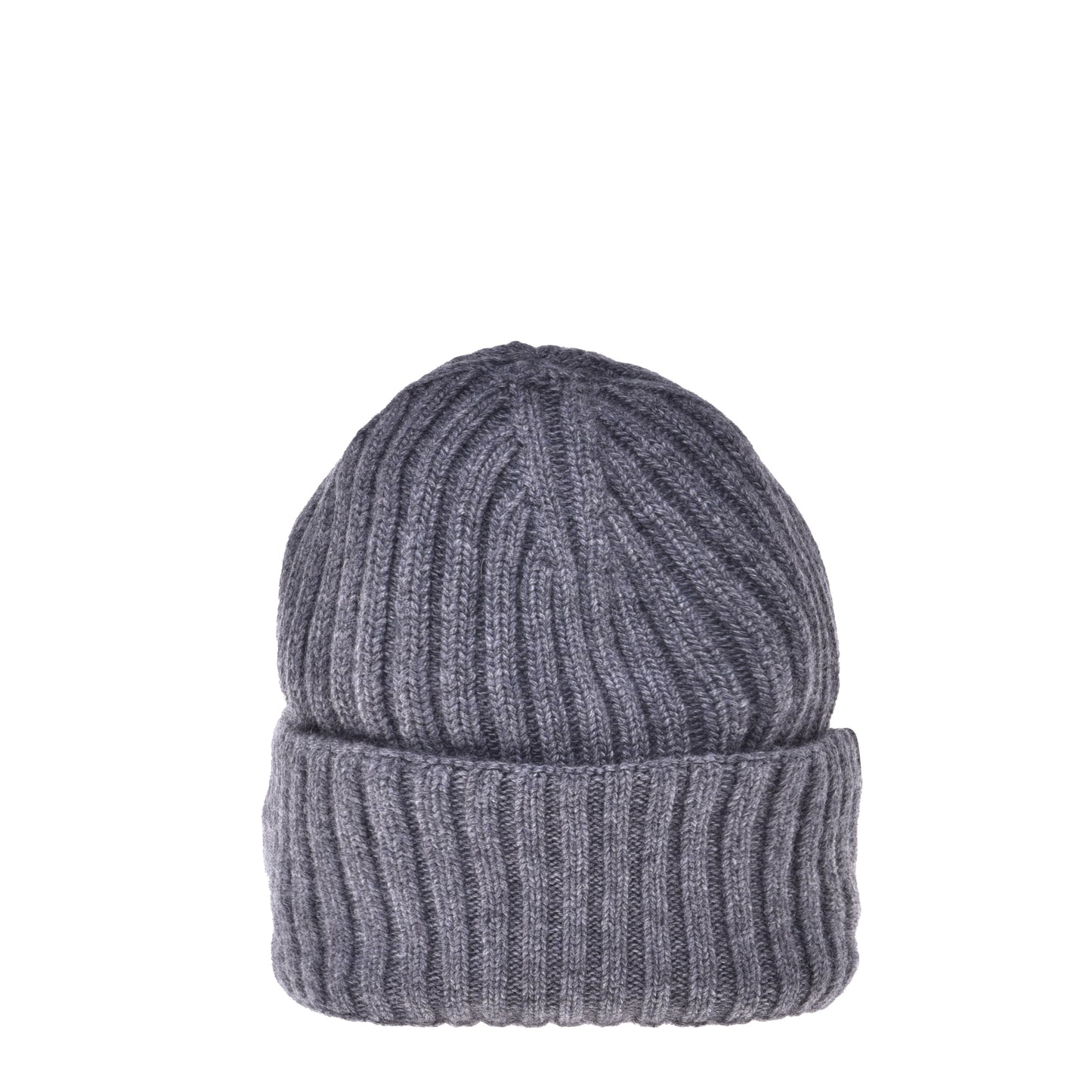Bonnet  gris en cachemire mélangé