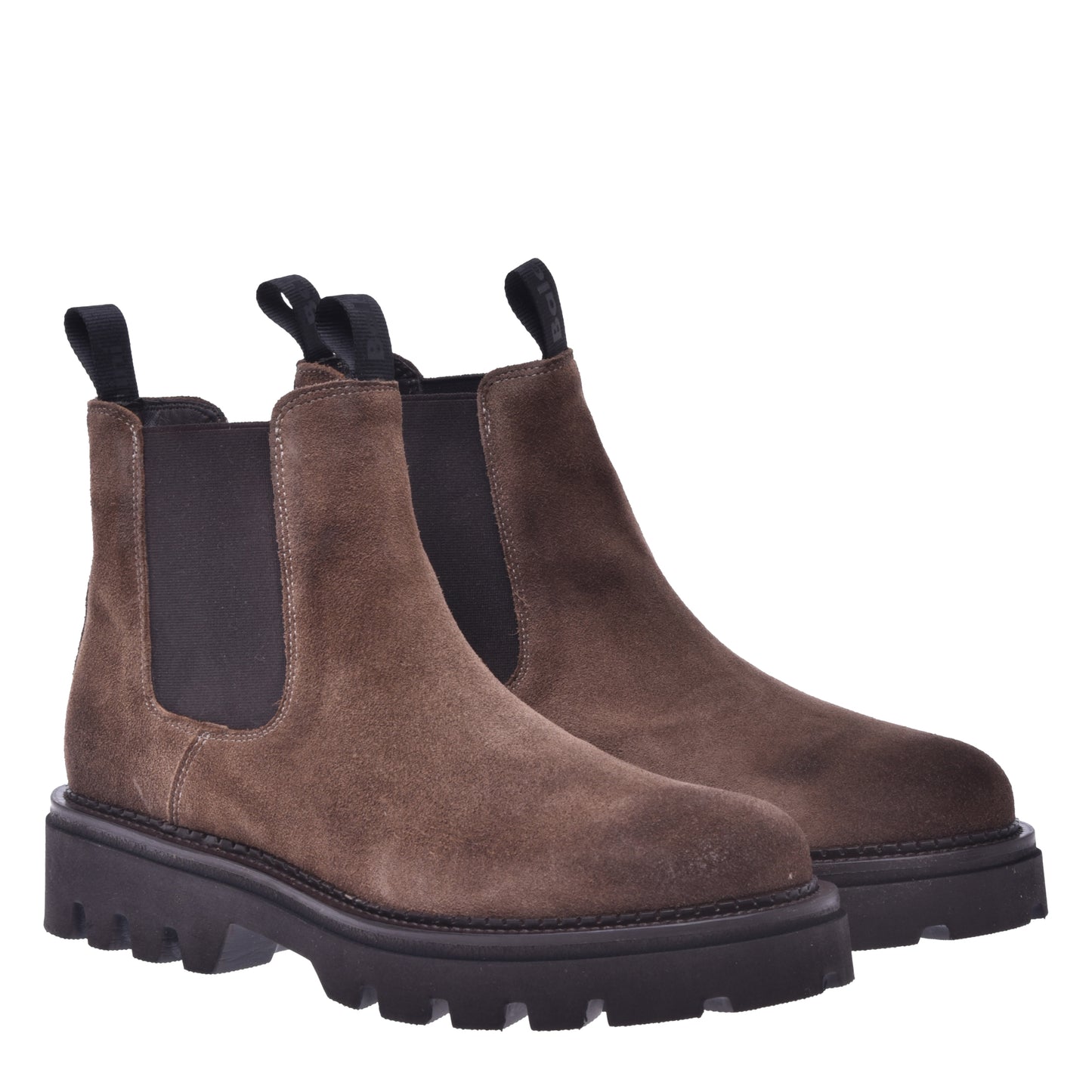 Tobacco suede ankle boot