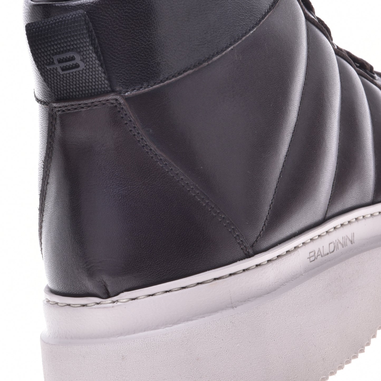 Dark brown calfskin ankle boots
