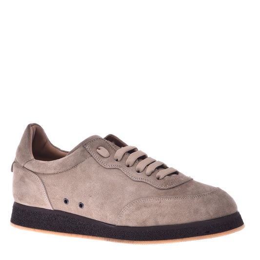Sneakers en daim sable