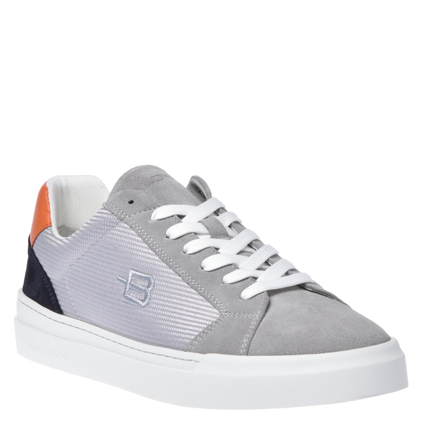 Sneakers grises en daim
