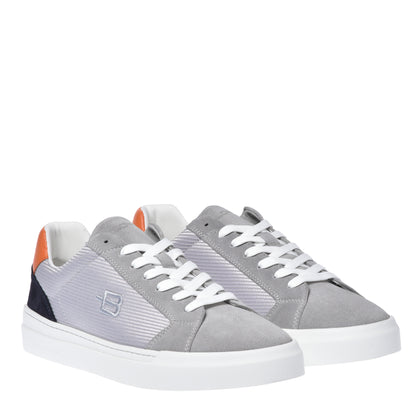 Sneakers grises en daim
