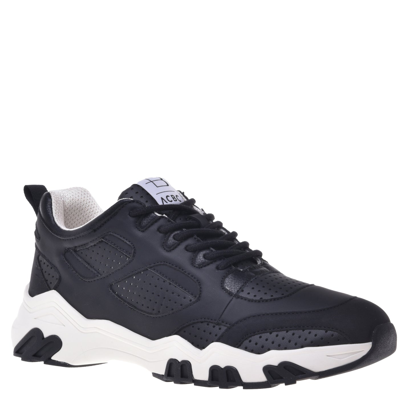 Sneakers noires en éco-cuir