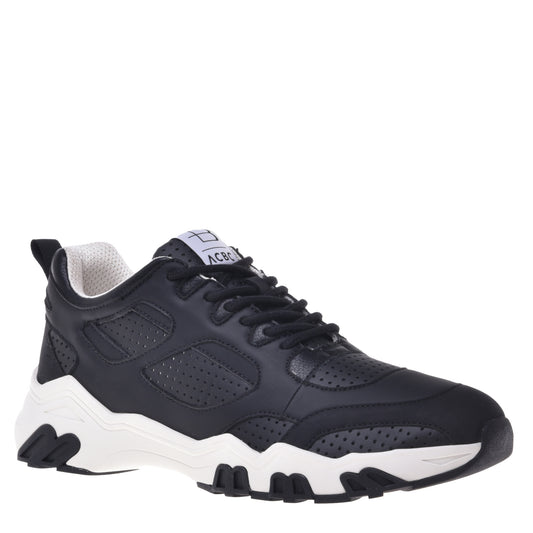 Sneakers noires en éco-cuir