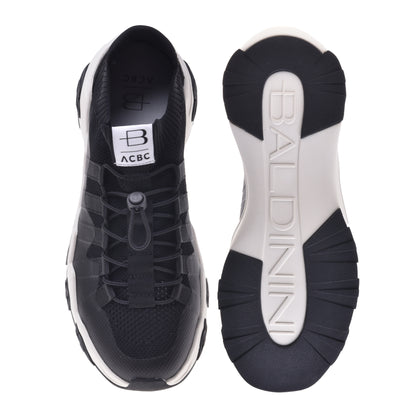 Sneakers noires en éco-cuir