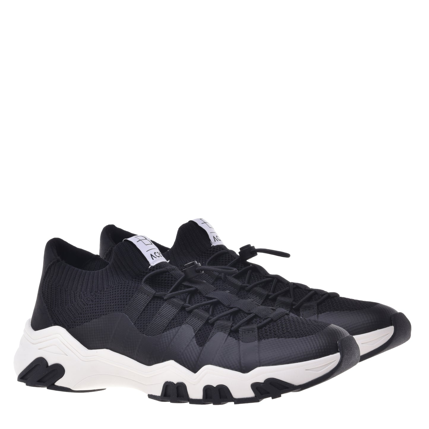 Sneakers noires en éco-cuir