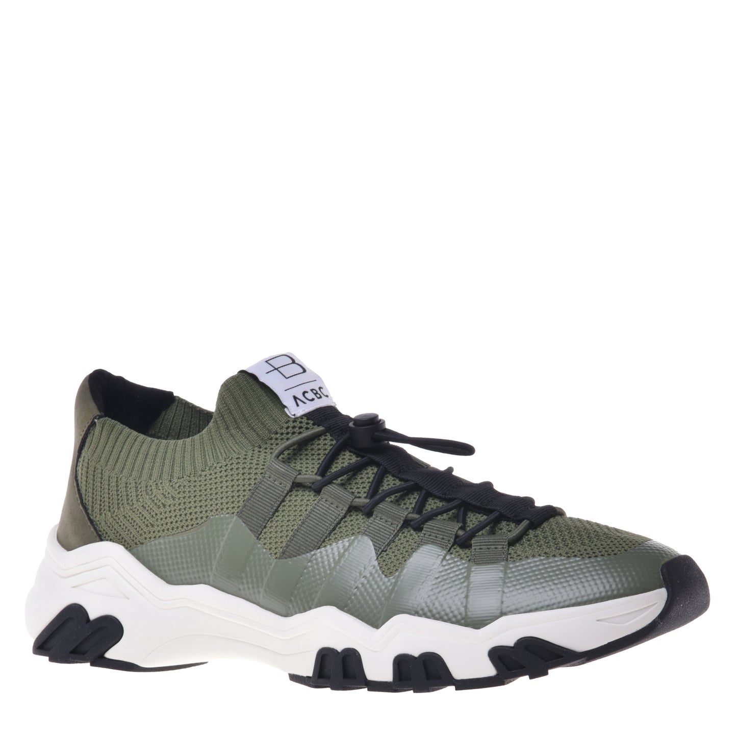 Sneakers vert gris en éco-cuir