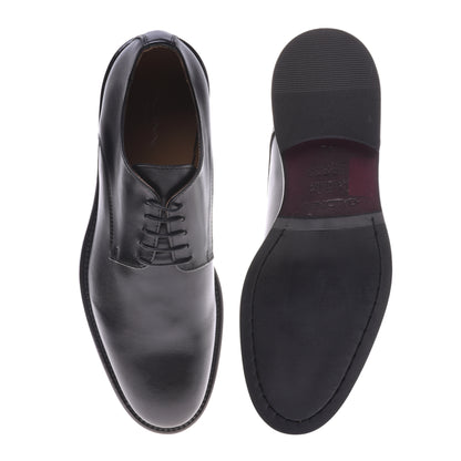 Derbies en cuir noir