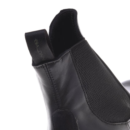 Bottines noires en cuir