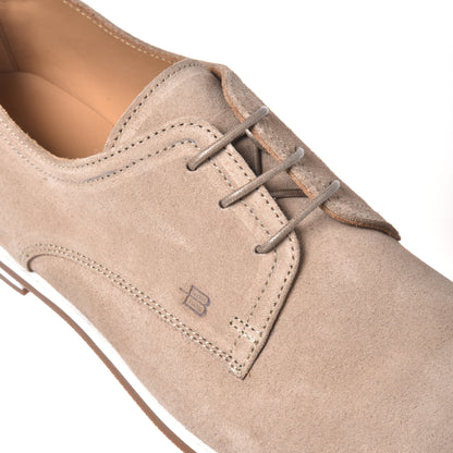 Richelieu en daim beige