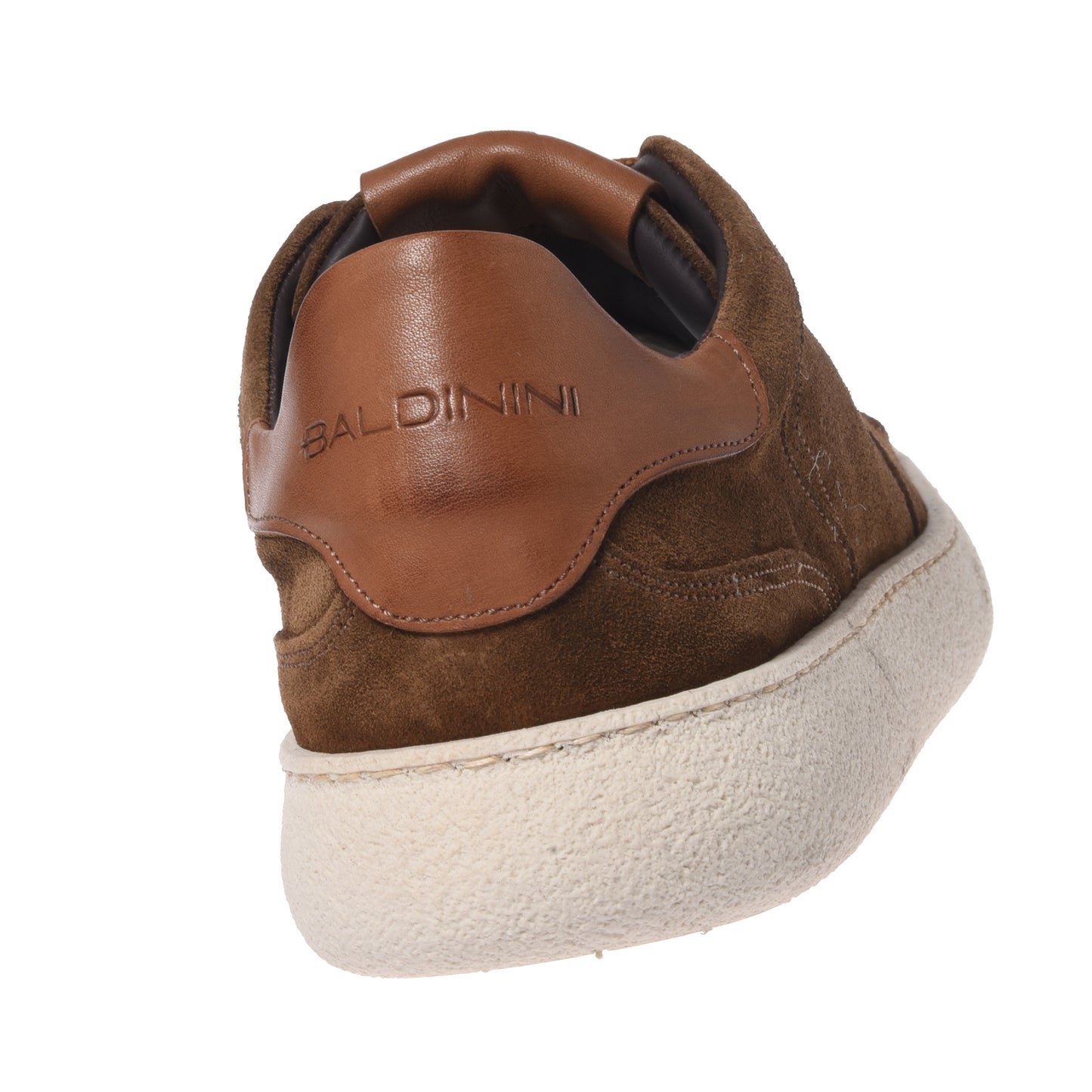 Brown suede sneakers