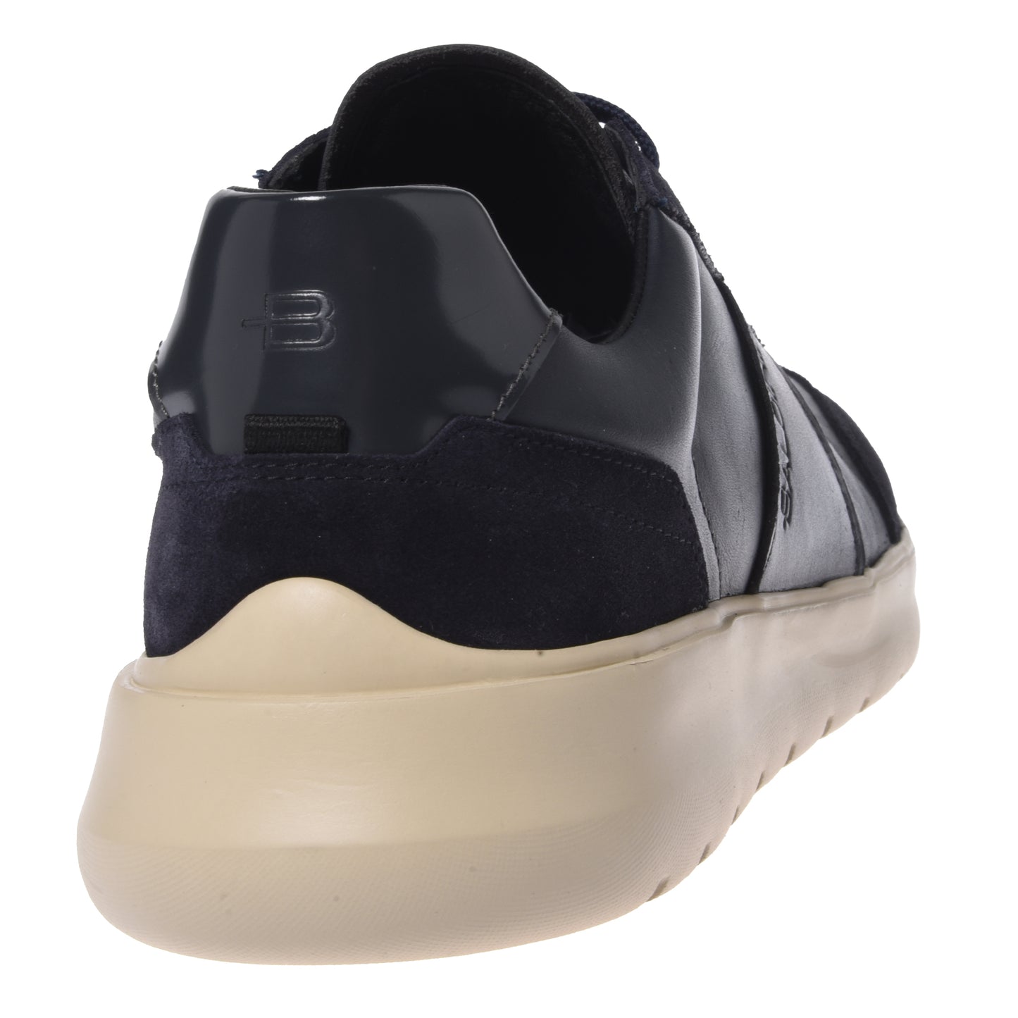 Sneakers in pelle blu