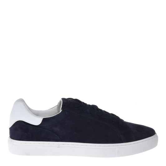 Blue suede sneaker