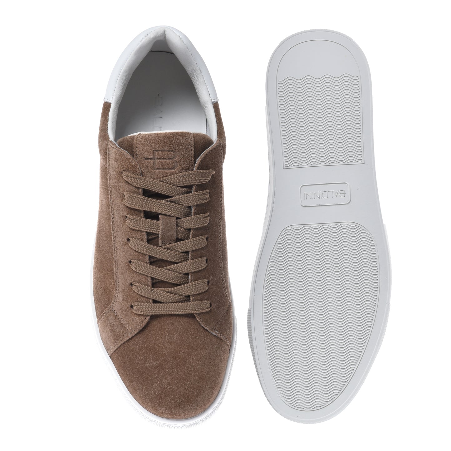 Taupe suede sneaker