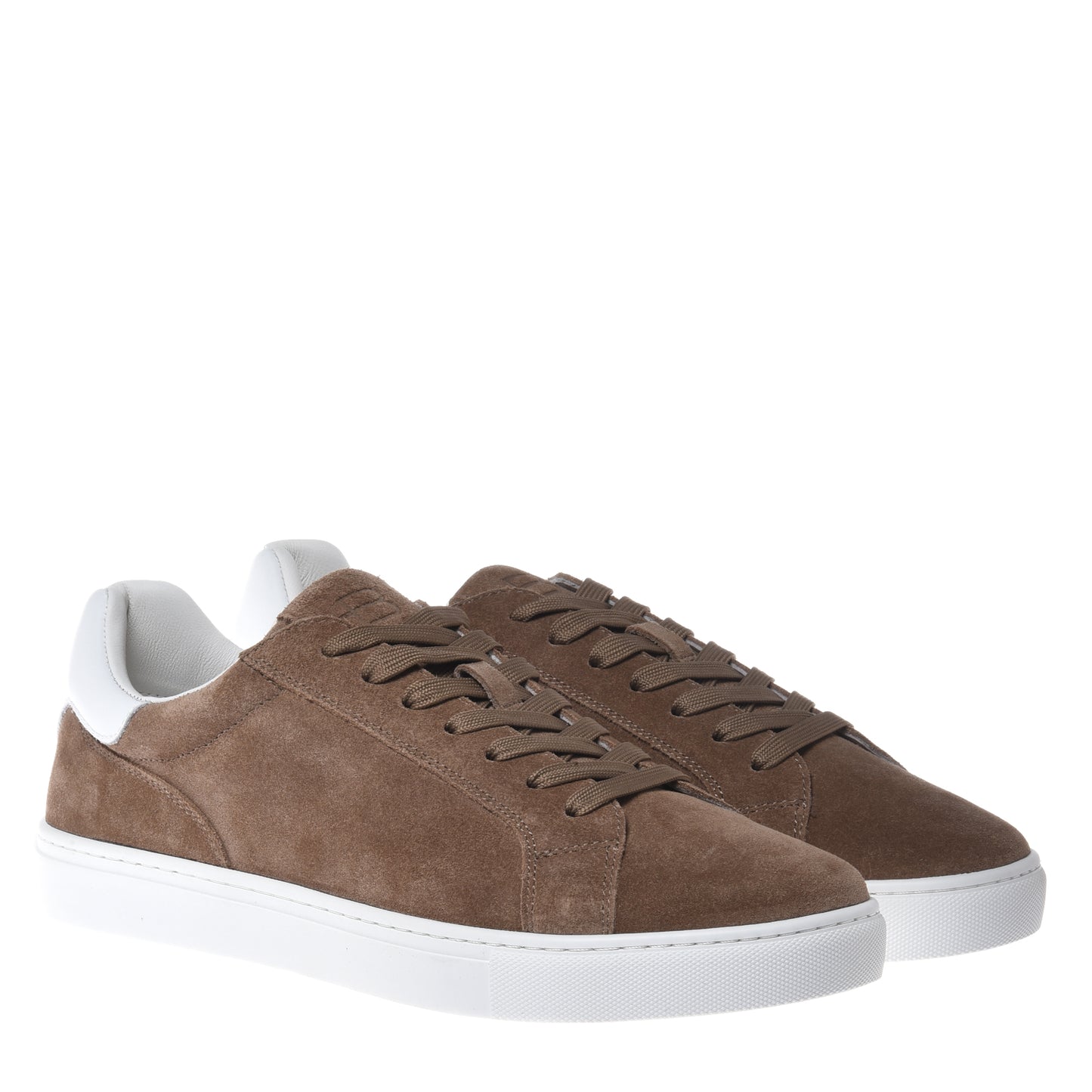 Taupe suede sneaker