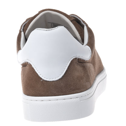 Taupe suede sneaker