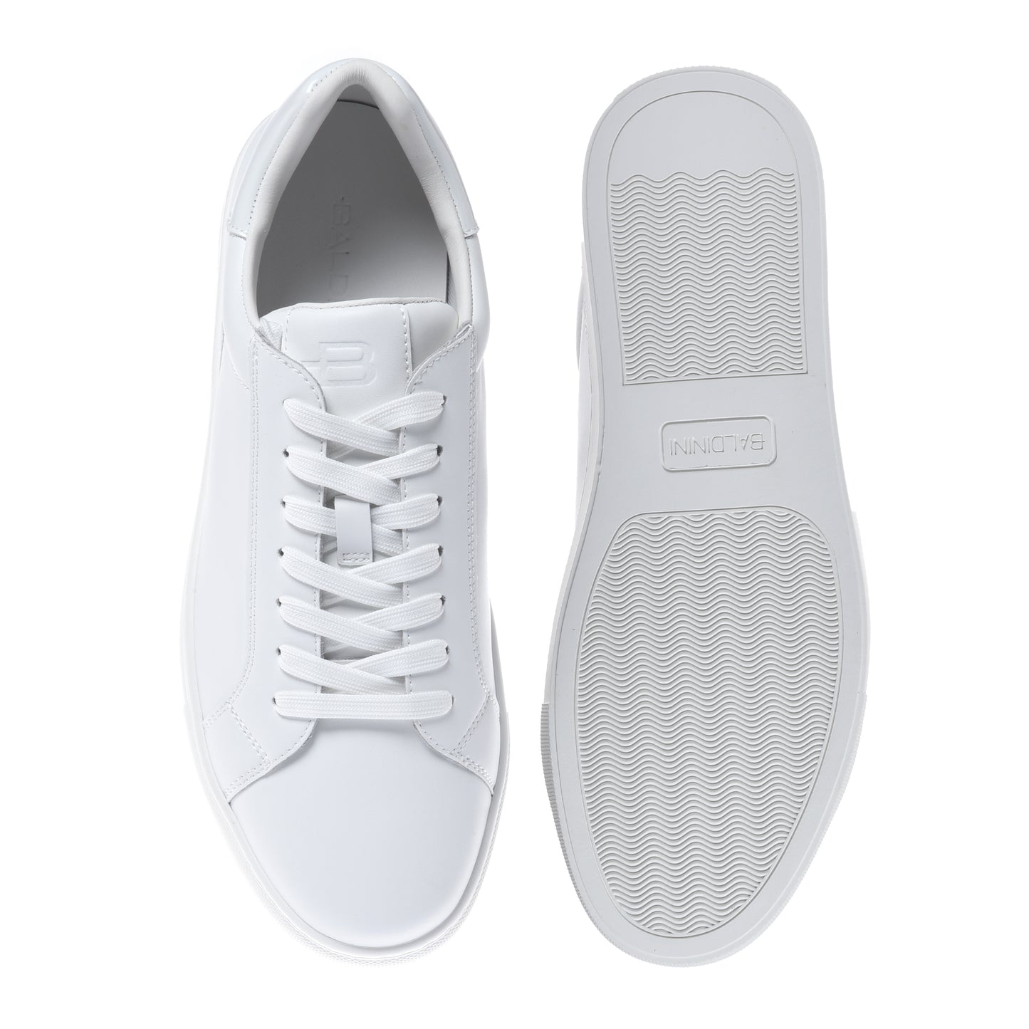 White leather sneaker