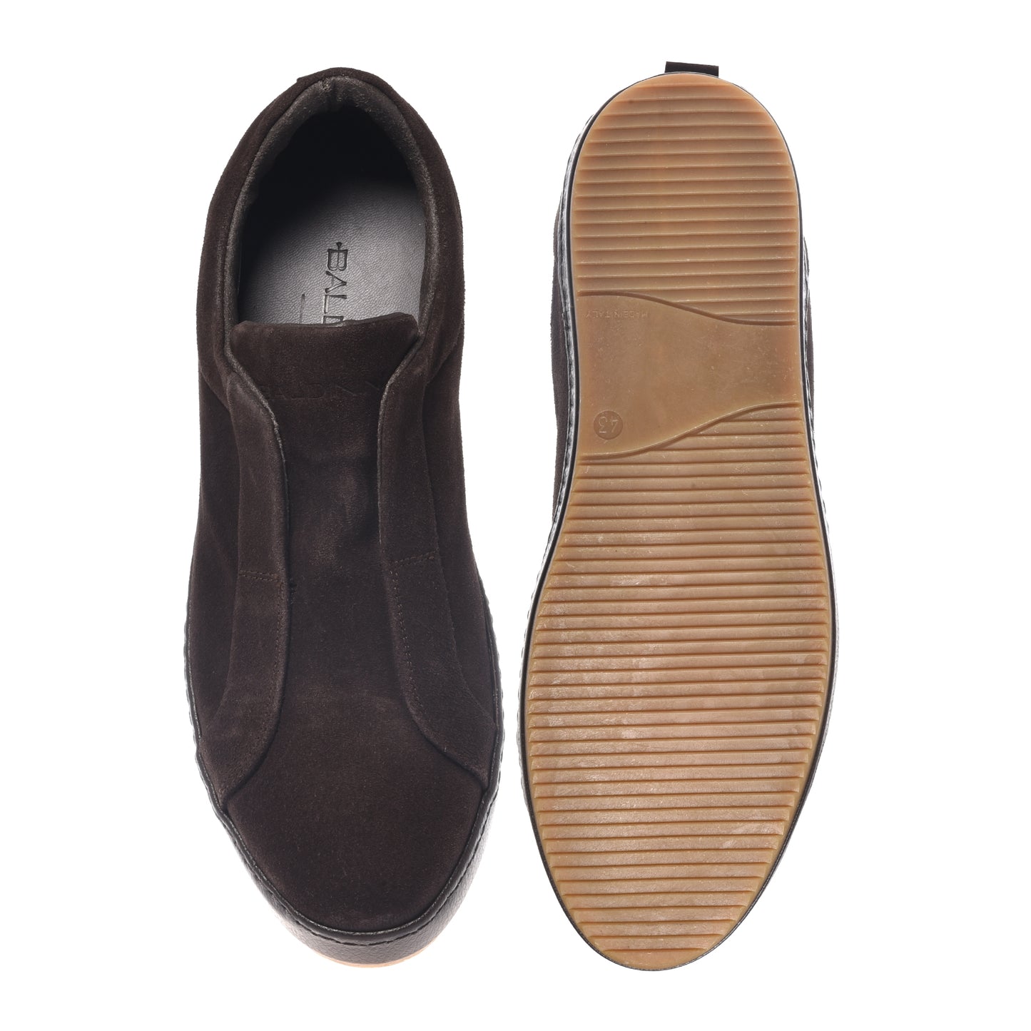 Baskets daim marron foncé﻿