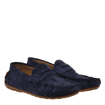 Blue Suede Loafer
