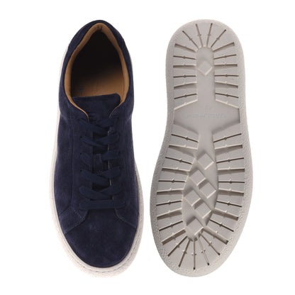 Blue suede sneaker