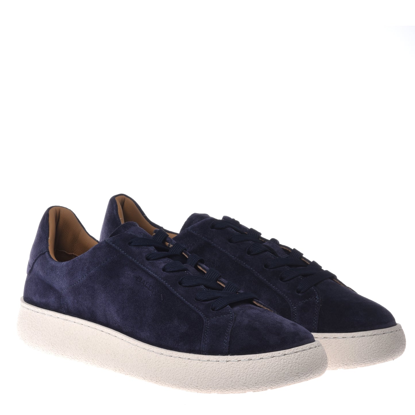 Blue suede sneaker