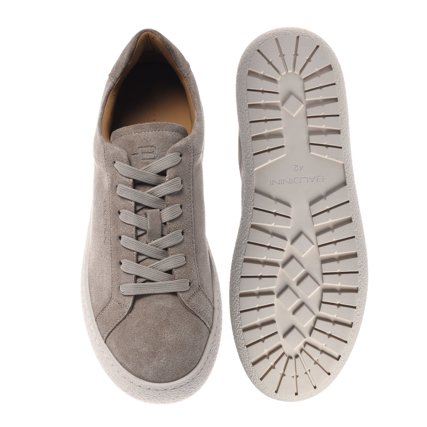 Beige suede sneaker