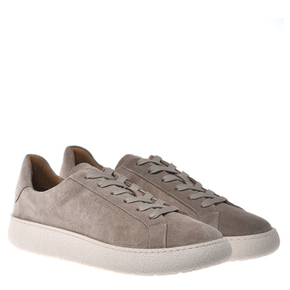 Beige suede sneaker