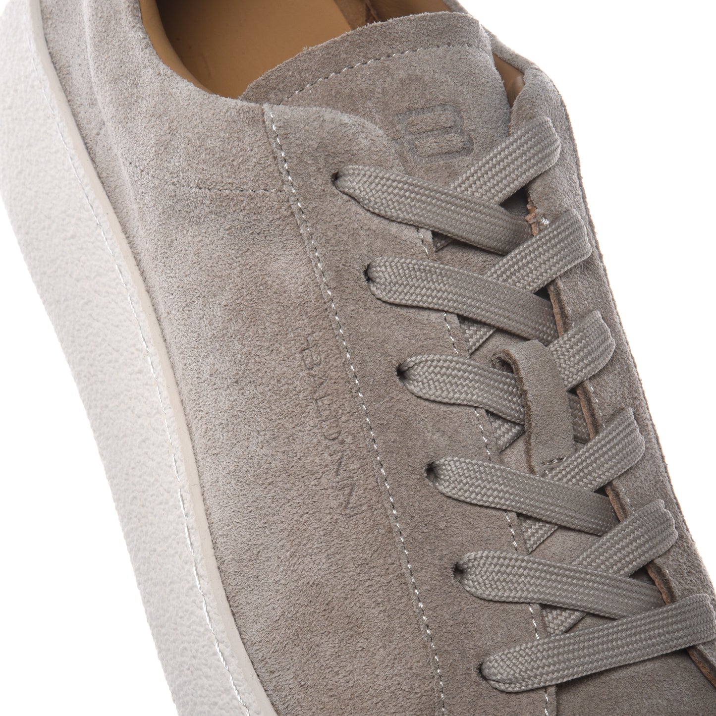 Beige suede sneaker