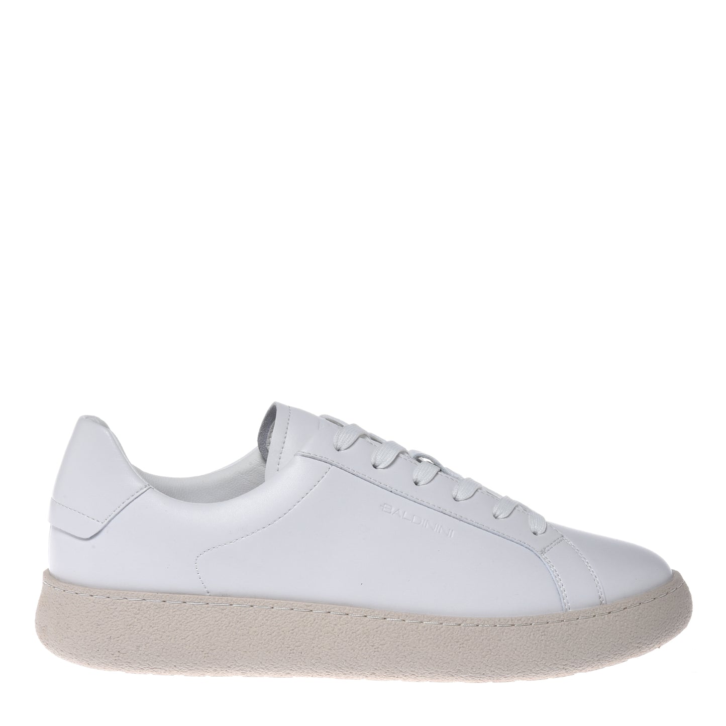 White leather sneaker