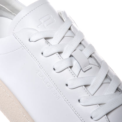 White leather sneaker