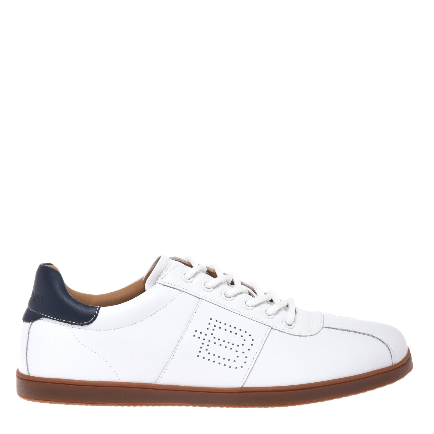 White leather sneaker