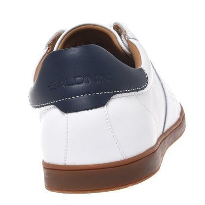White leather sneaker
