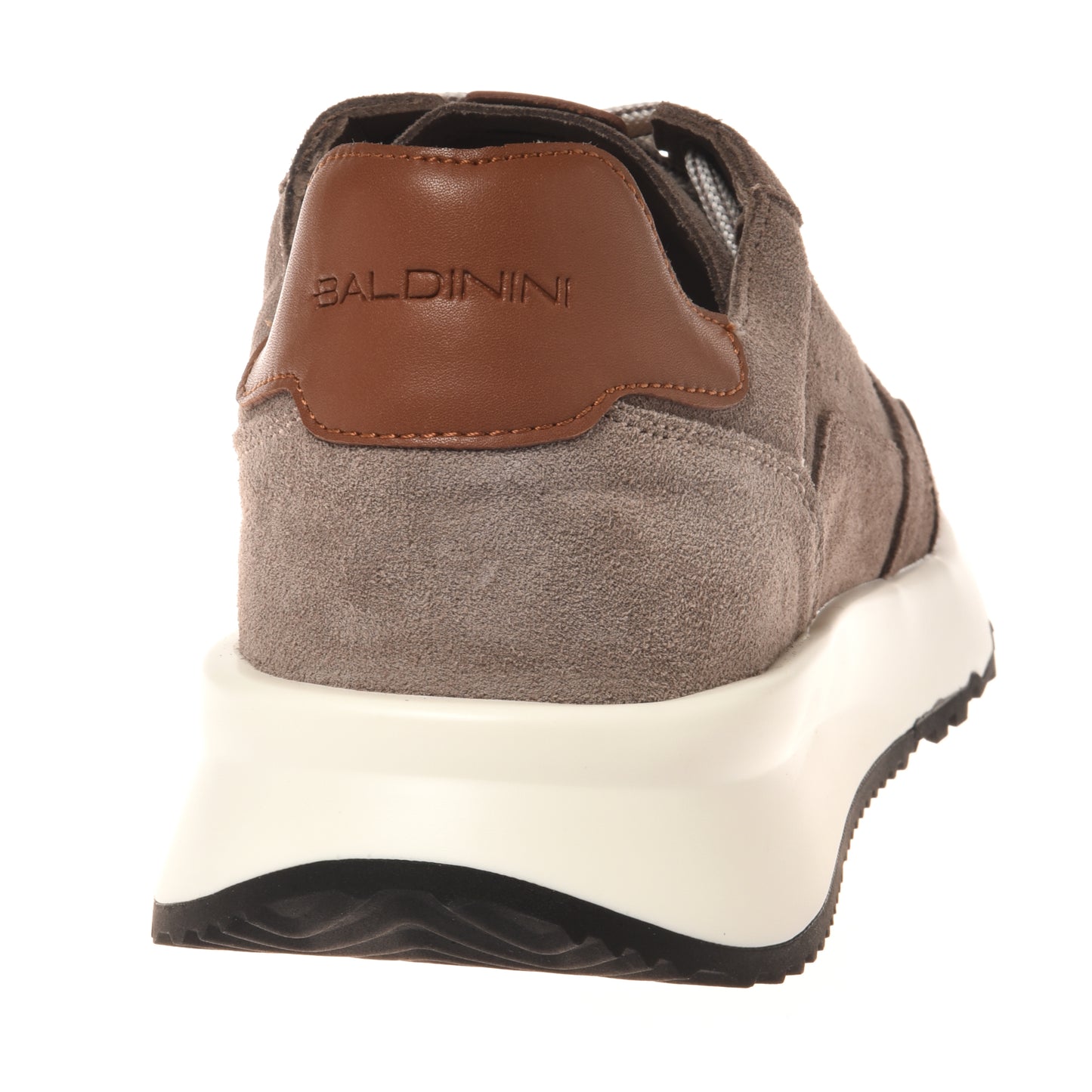 Taupe suede sneaker