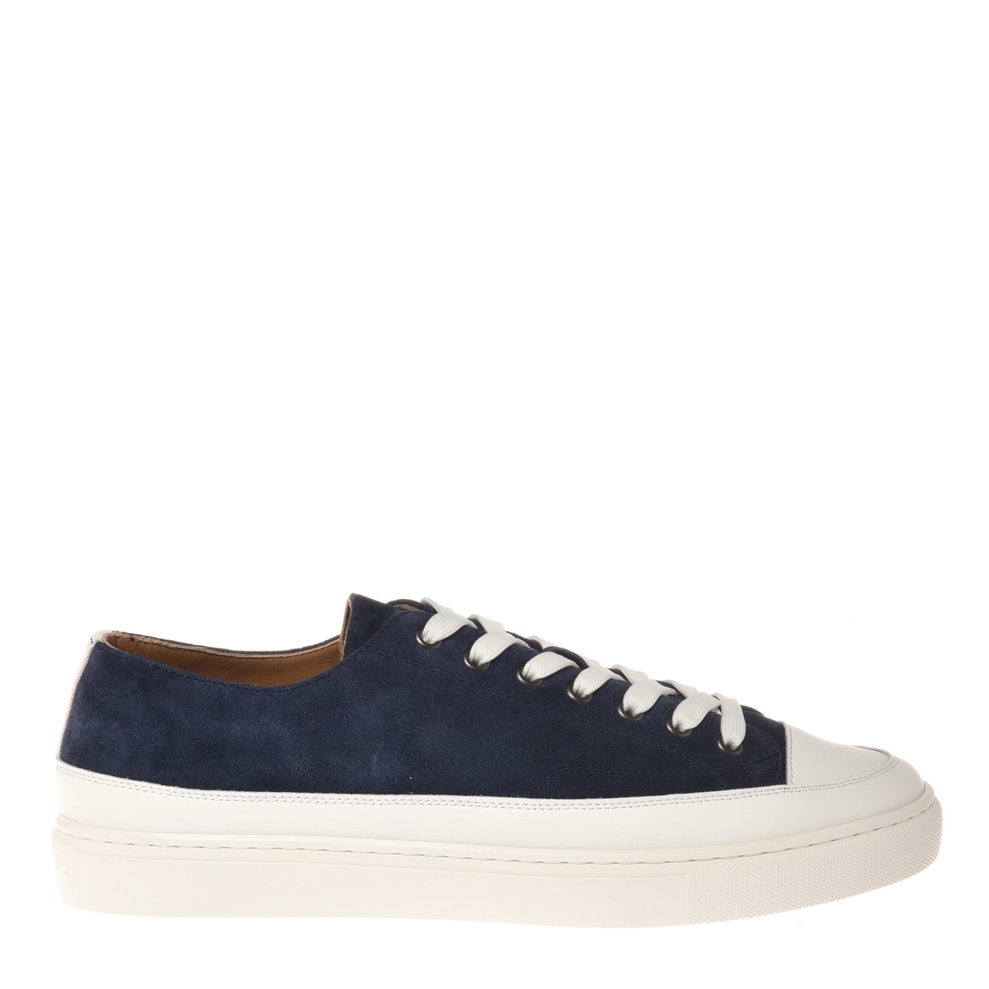 Blue suede sneaker