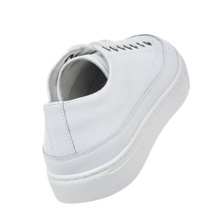 White leather sneaker