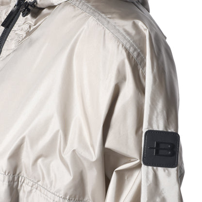 Trench-coat crème en nylon