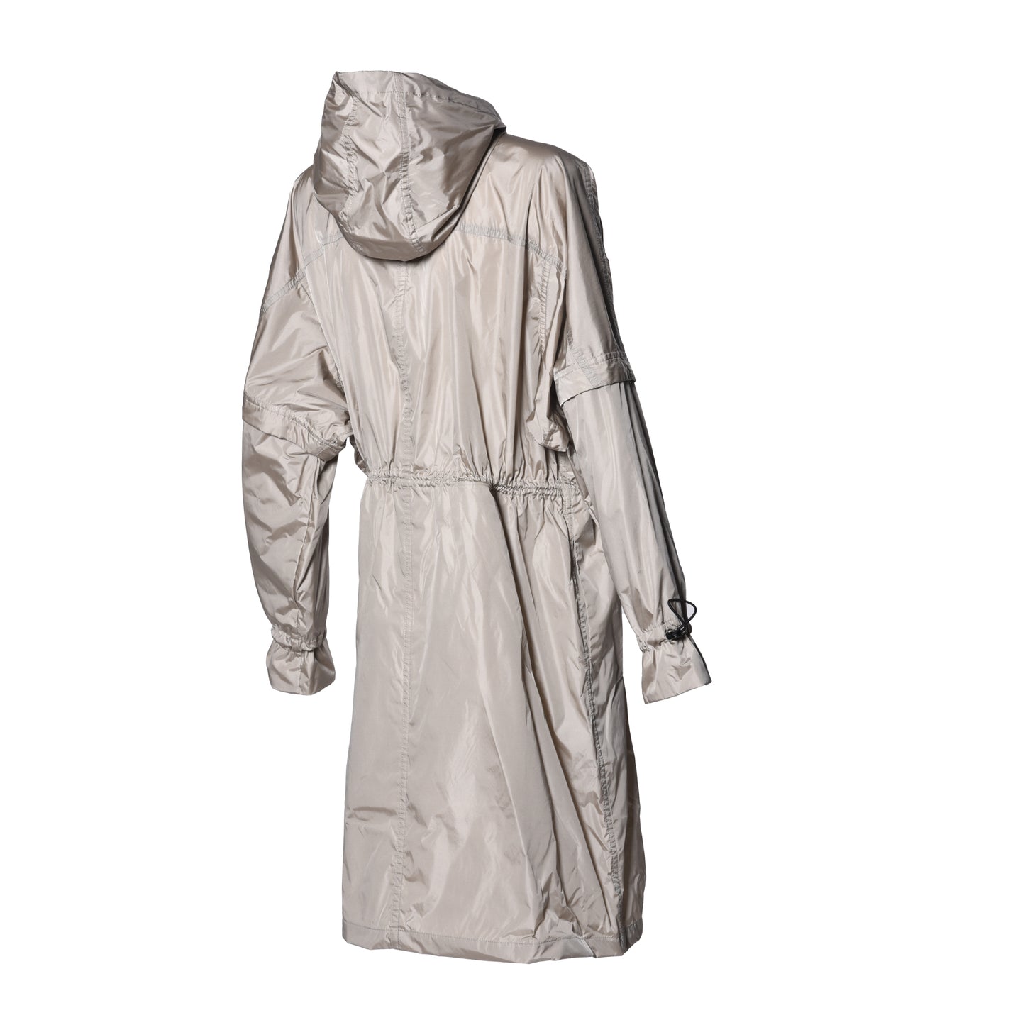 Trench-coat crème en nylon