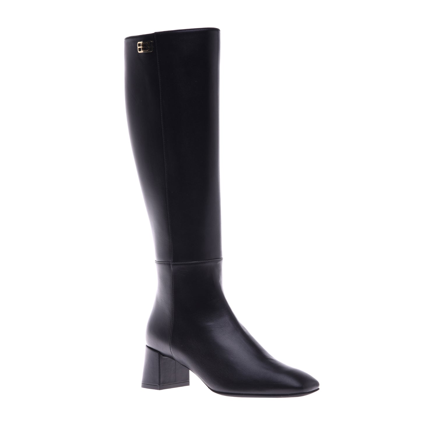 Bottes en cuir noir