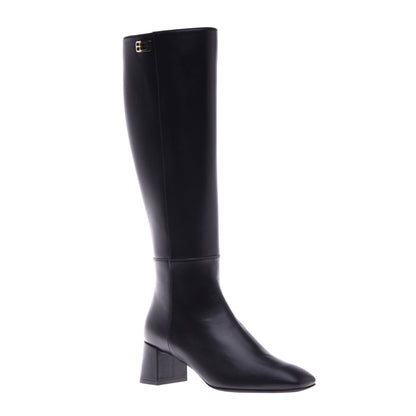 Bottes en cuir noir