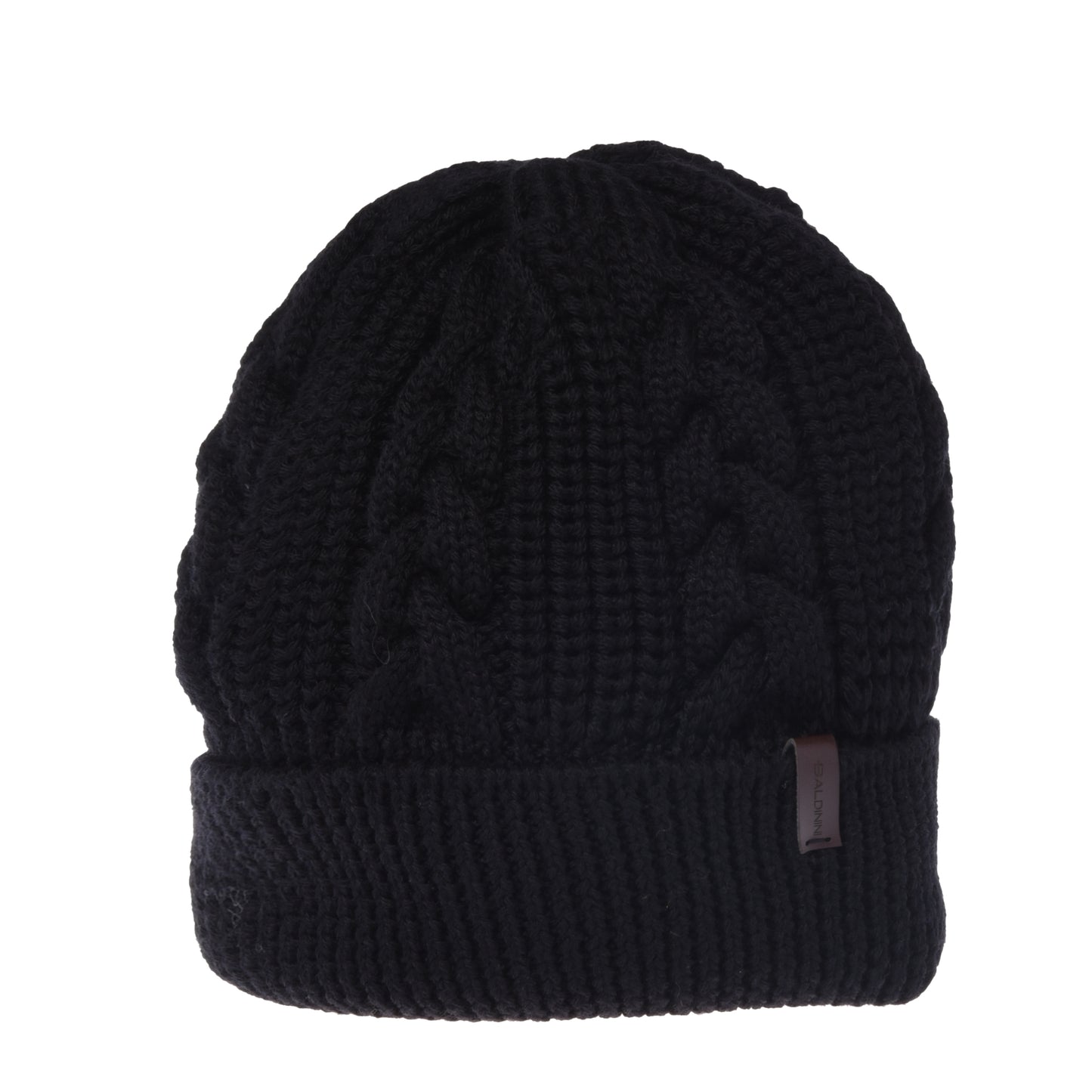 Bonnet noir en laine