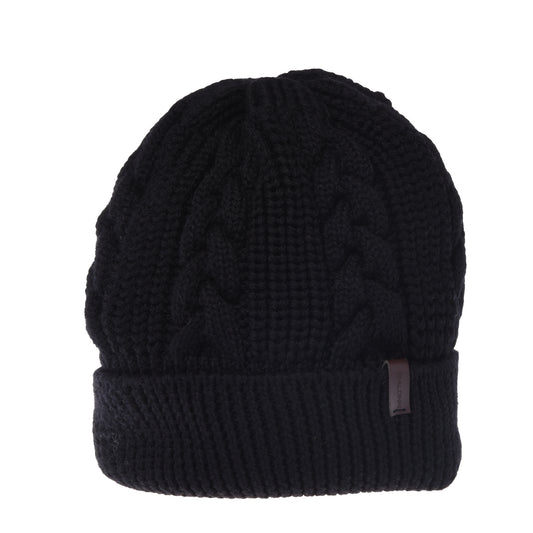 Bonnet noir en laine