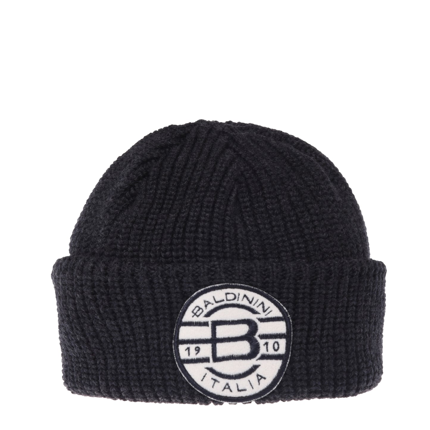 Bonnet anthracite en laine