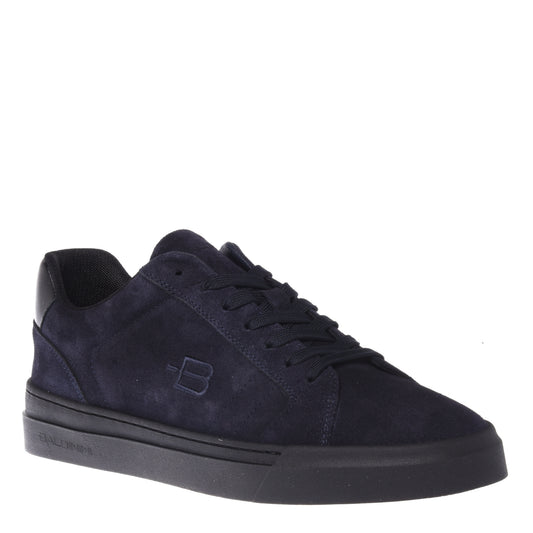 Baskets en daim bleu foncé